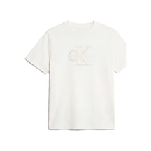 Calvin Klein Ss Baby Terry Hero M, Yas Krem Kadın T-shirt