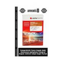 Fotografçılık Yazıcı Kagıdı Hobi Malzemesi Agfaphoto Fotoğraf Kağıdı 10x15 Inkjet Kağıt Parlak