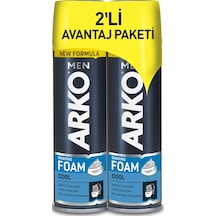 Arko Men Tıraş Köpüğü Cool 2 x 200 ML