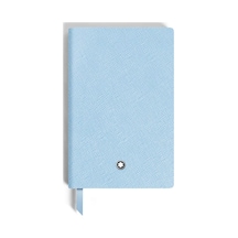 Montblanc Saffiano Deri Açık Mavi Küçük Boy Defter 135032