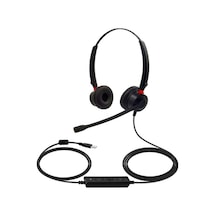 Rogfer Mikrofonlu Usb Kablolu Bilgisayar Kulaklığı Gürültü Azaltma Evrensel Ofis Çağrı Merkezi Kulaklığı De