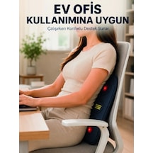 Zenvia Bel Destek Minderi Isıtmalı Masaj Özellikli Günlük Kullanım Znv2026