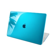 Apple Uyumlu MacBook Air M2-m3 Kılıf 13.6 İnç A2681 A3113 İle Parmakizi Bırakmaz Parlak Kristal 001