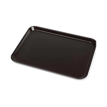 10 Adet Büyük Boy Kırılmaz Tepsi 53x37cm Büfe Fast Food Tepsisi Kırılmaz Kaydırmaz En Sağlam Tepsi
