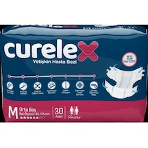 Curelex Belbantlı Yetişkin Hasta Bezi M 30'Lu