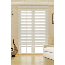 Bambu Zebra Perde Krem