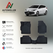 Toyota Yaris 2020 Sonrası Uyumlu Havuzlu Oto Paspas