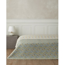 English Home Bloom Rhombus King Size Çok Amaçlı Örtü 220x240 Cm Yeşil Yeşil