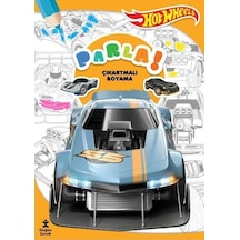 Hot Wheels Parla Çıkartmalı Boyama
