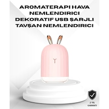 Ultrasonik Hava Nemlendirici 200 Ml Aroma Difüzör Led Işıklı Sessiz