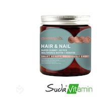 Suda Vitamin Gummylab Hair And Nail 60 Çiğnenebilir Form