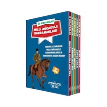 İz Bırakanlar - Milli Mücadele Kahramanları Seti - 5 Kitap Takım - Eda Bayrak - Yediveren Çocuk