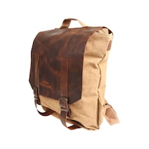 oldcottoncargo OLD COTTON CARGO UNİSEX SU GEÇİRMEZ SIRT ÇANTASI 7179 CAMEL