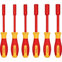 Bosch Profesyonel İzoleli Lokma Anahtar Seti Hex 6 Parça - 1600A02NF3
