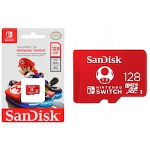 Sandisk V30U3 C10 A1 UHS-1 128 GB Nintendo Switch microSDXC Hafıza Kartı