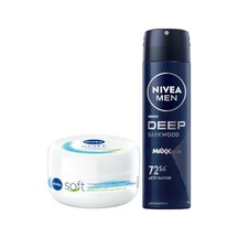 Deo Sprey Deep Erk 150ml + Soft 100ml