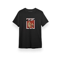 Jojo Rabbit Minimalist Poster Siyah Kısa Kol Erkek Tshirt 001