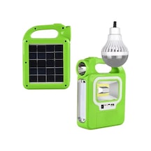 Powermaster Hb-6399b Solar Tamirci Balıkçı Çalışma Lambası Uzatma Ampul Dahil Powerbank Özellikli