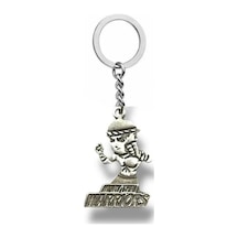 Savaşçının Anahtarı Warriors Tekvandocu Figürlü Unisex Metal Anahtarlık