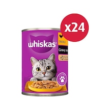 Whiskas Tavuklu Konserve Kedi Maması 400 Gr 24x
