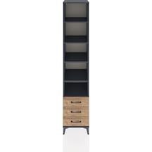 Hyperion Dolap 5 Raflı 3 Çekmeceli 44x44x221 Antrasit-çam Antrasit