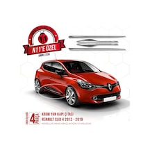 intakrom Renault Clio 4 Krom Yan Kapı Çıtası 4 Parça 2012-2021- Hb-Sw N11.2659