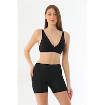 Red Womans Siyah Mı 2703 Lazer Kesim İz Yapmaz Hayalet Boxer