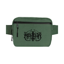 Marduk Logo Yeşil Bel Çantası