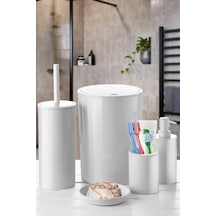 Flores 5li Banyo Seti Beyaz Renk
