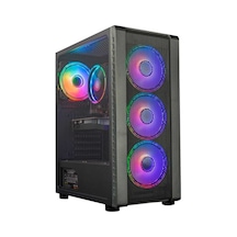Master Yi 4X ARGB Kumandalı 400 W ATX Oyuncu Bilgisayar Kasası