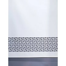 Beyaz Beyaz Lazer Keslimli Stor Perde Mdl 3 Beyaz