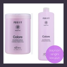 Kaaral Purify Colore Protection Şampuan 1 L + Kaaral Purify Colore Saç Kremi 1 L