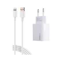 Al18 Eco Bundle 18w Hızlı Şarj Cihazı + Usb-a To Lightning Kablo Qc 3.0 Destekli