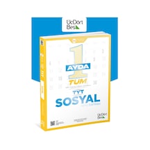 345 Tyt 1 Ayda Tüm Sosyal Soru Bankası Tarih-coğrafya-felsele-din Kültürü