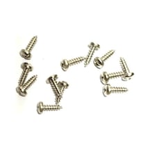 Hubrendy Çer Klips, Menteşe, Ayak, Ysb Sac Vidası - 2,9x9,5mm Nikel, 100 Adet