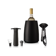 Vacu Vin Elegant Şarap Seti 5 Parça - Kutulu - Siyah