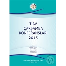 Tiav Çarşamba Konferansları - 2013