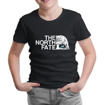 The North Fate Siyah Çocuk Tshirt
