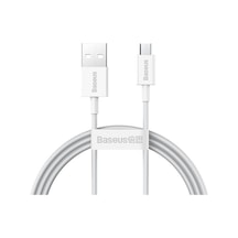 Baseus Superior Micro Usb 2a Şarj Kablosu 1 M Beyaz