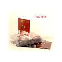 Toptan Pasaport Koruma Kabı Şeffa Su Geçirmez 50li Pkt.