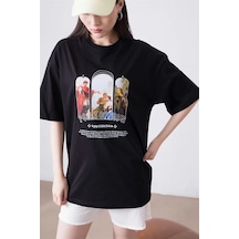 Startmore Unisex Point Of View Siyah Tshirt Siyah