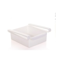 Sones Çok İşlevli Mutfak Buzdolabı Depolama Rafı Buzdolabı Dondurucu Raf Tutucu Çekmece Düzenleyici Beyaz Diğer