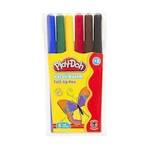 Play-Doh 6 Renk Keçeli Kalem Pvc 2Mm