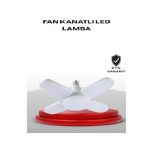 4 Kollu Katlanır Pervane Led Ampül 60 Watt Yüksek Aydınlatma Ve Enerji Tasarrufu Renkli 91075632