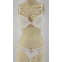 Le Jardin 5020 Violet Push Up Sütyen Takım Ekru - Ekru