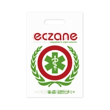 Elgeçme Eczane Poşeti No:0 20x30 Cm Tasarım 5 - 100 Adet 1