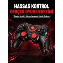 Profesyonel  Kablosuz Gamepad Çoklu Cihaz Desteği Najmaddin