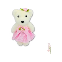 Minik Ayıcık Süs, 11Cm X 6Cm - Pembe - 1 Adet