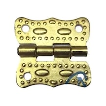 Papatya Menteşe - Küçük 20x20 Mm, Sarı, 100 Adet Beyaz