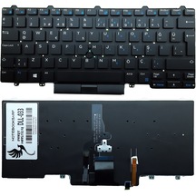 Dell Latitude E5250 P25s, P25s001 Uyumlu Notebook Klavye V.1